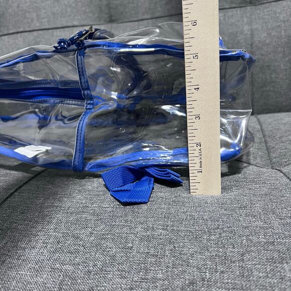 NWT Outdoor Products Clear Backpack Blue Stadium Approved Women and Men Bag‎ - Picture 4 of 9